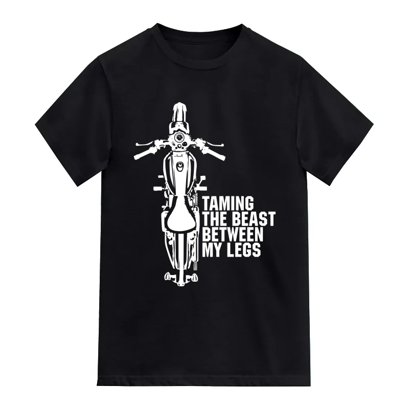 Taming The Beast Between My Legs Biker T-Shirt