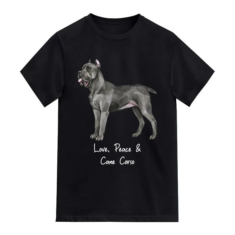 Cane Corso Dog Printed T-Shirt