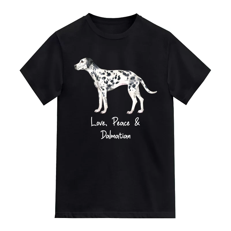 Dalmatian Dog Printed T-Shirt