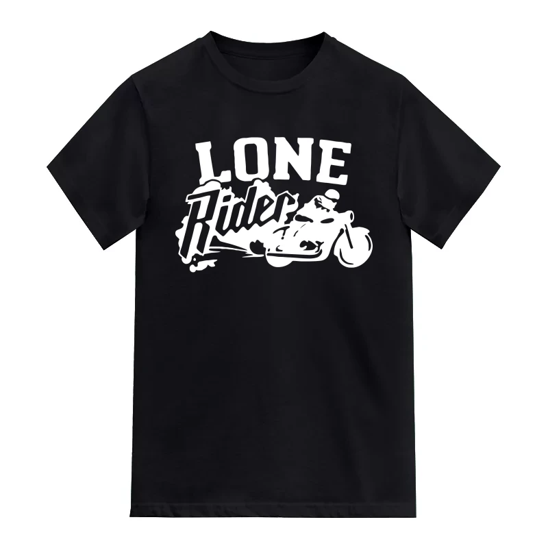 Lone Rider Biker T-Shirt