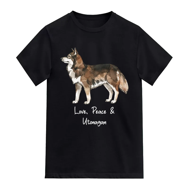 Utonagan Dog Printed T-Shirt