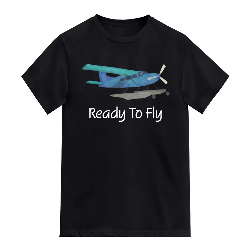 Ready To Fly Water Landing Airplane Printed