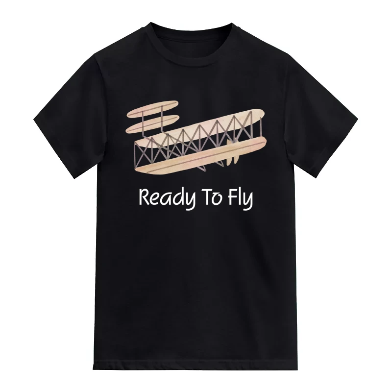 Ready To Fly Airplane Printed