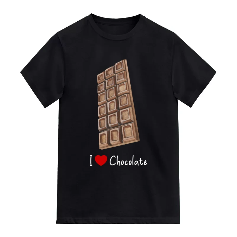 Chocolate Printed T-Shirt