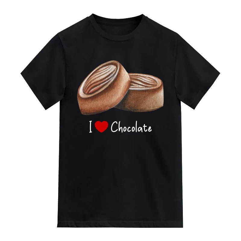 Chocolate Printed T-Shirt