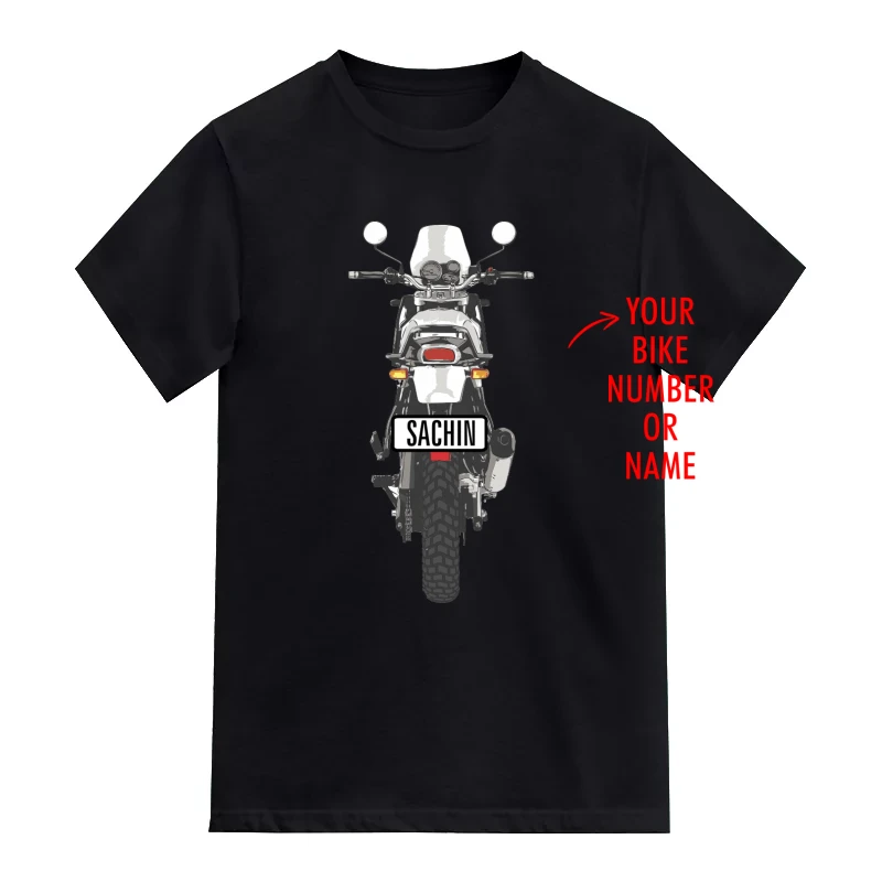 Himalayan Motorcycle Custom Number Plate