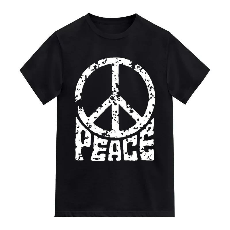 Peace Symbol Slogan T-Shirt