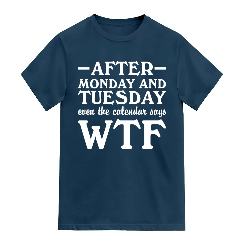 After Monday And Tuesday Even The Calendar Says WTF Funny