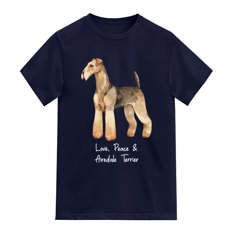 Airedale Terrier Dog Printed