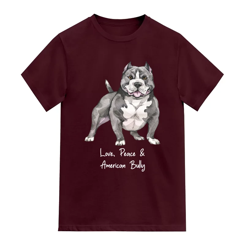American Bully Dog Printed