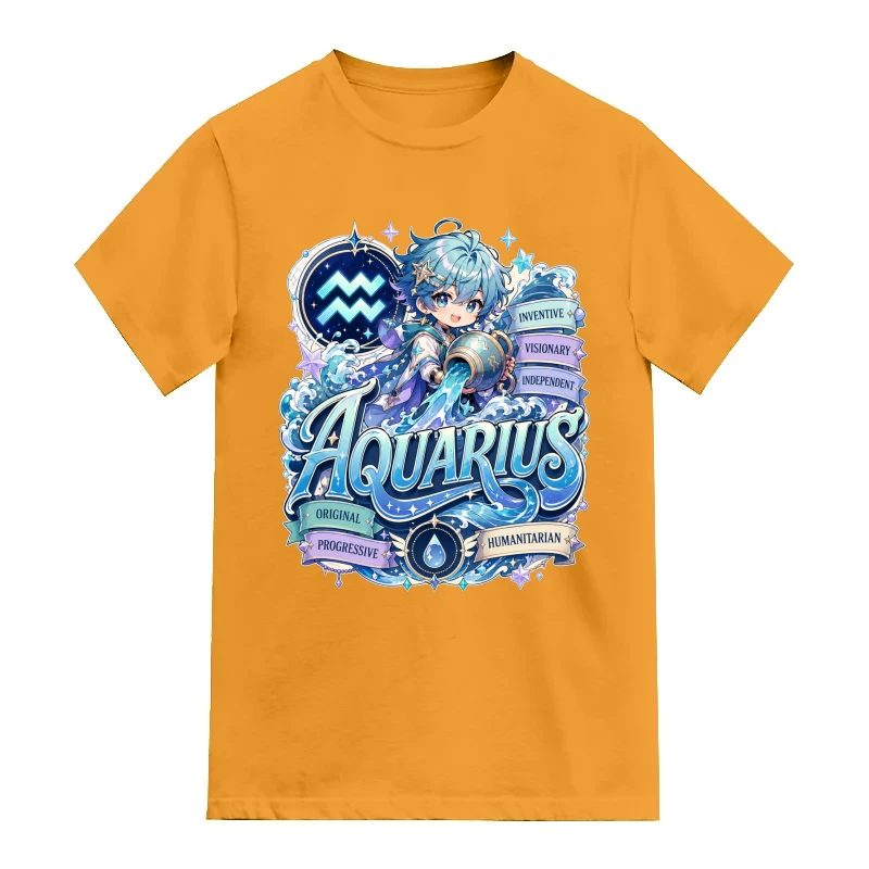 Aquarius Anime Zodiac Sign
