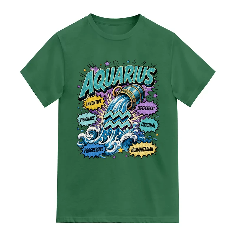 Aquarius Comic Zodiac Sign