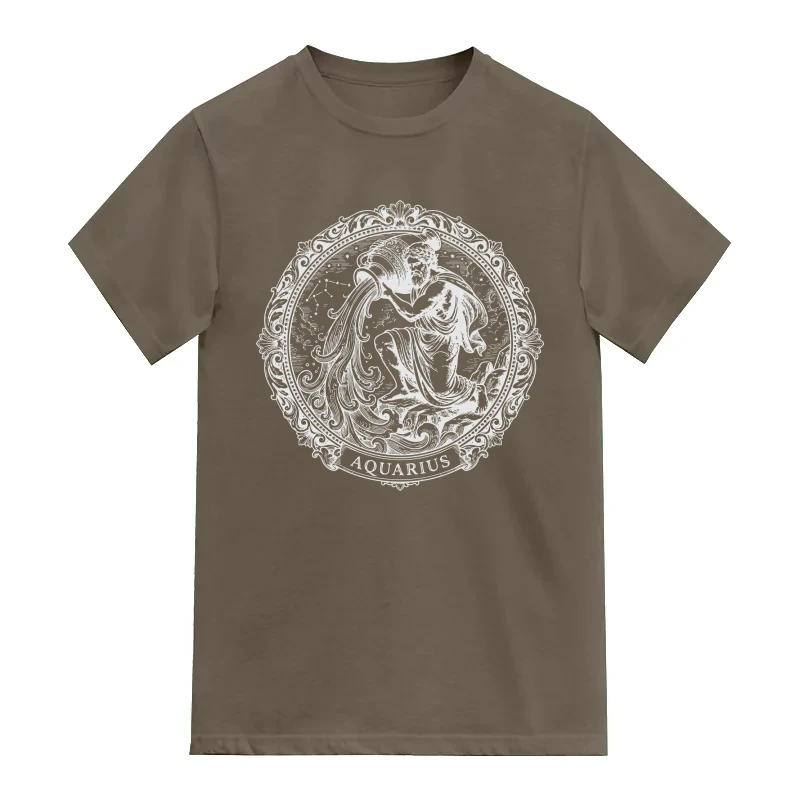 Aquarius Vintage Zodiac Sign