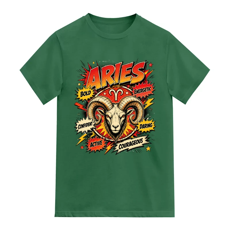 Aries Comic Zodiac Sign