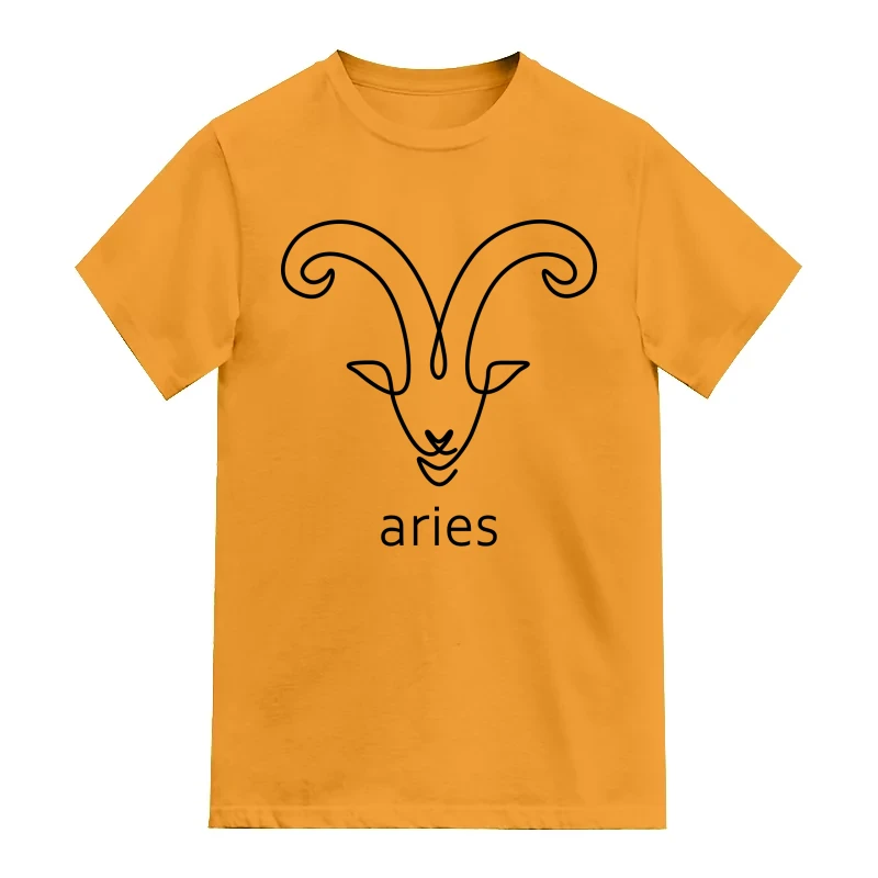 Aries Minimalist Zodiac Sign