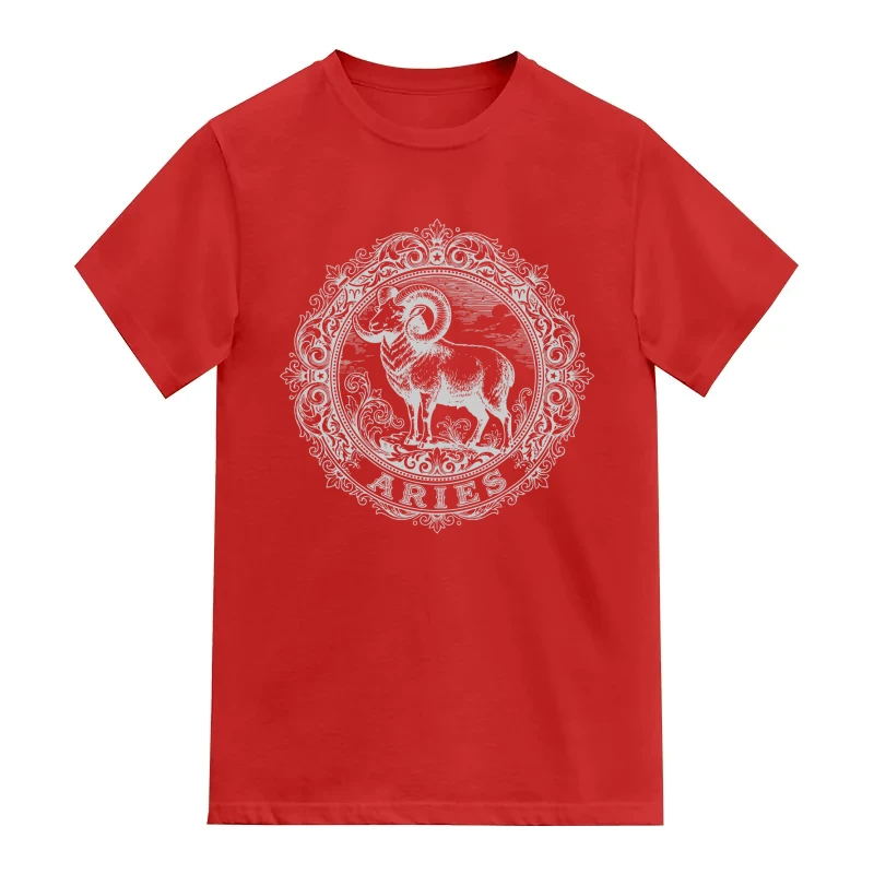 Aries Vintage Zodiac Sign