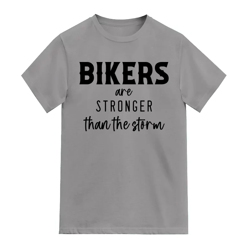 Bikers Are Stronger Than The Storm