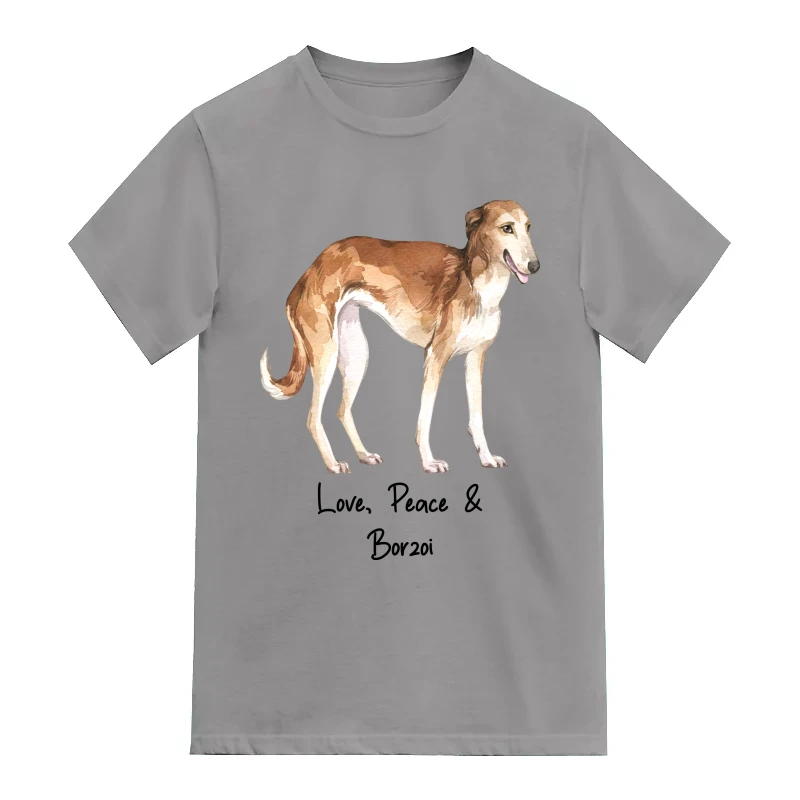 Borzoi Dog Printed