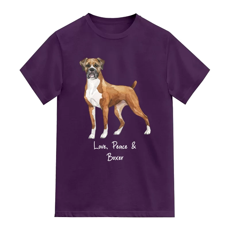 Boxer Dog Printed