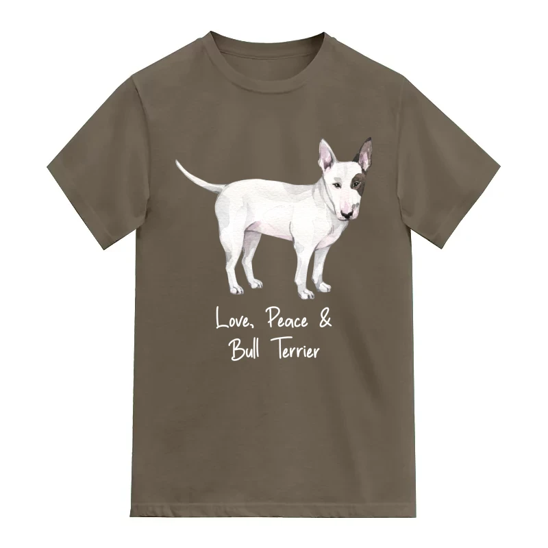 Bull Terrier Dog Printed