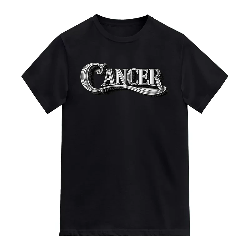 Cancer Word Art Zodiac Sign