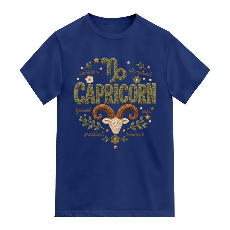 Capricorn Crochet Zodiac Sign