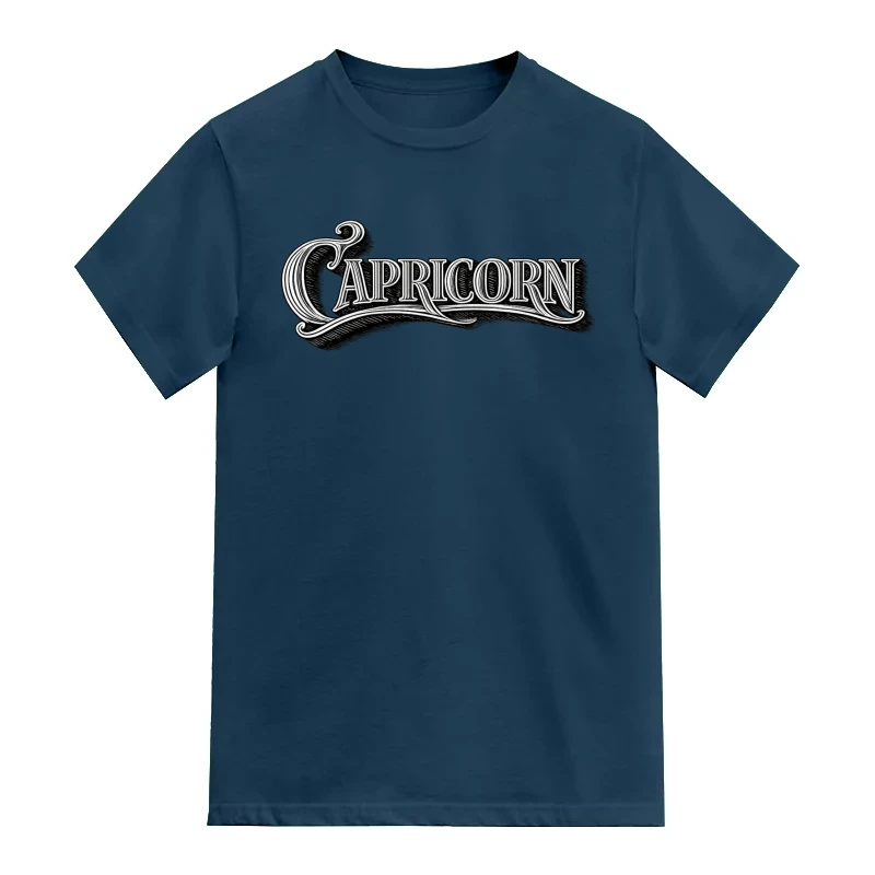 Capricorn Word Art Zodiac Sign