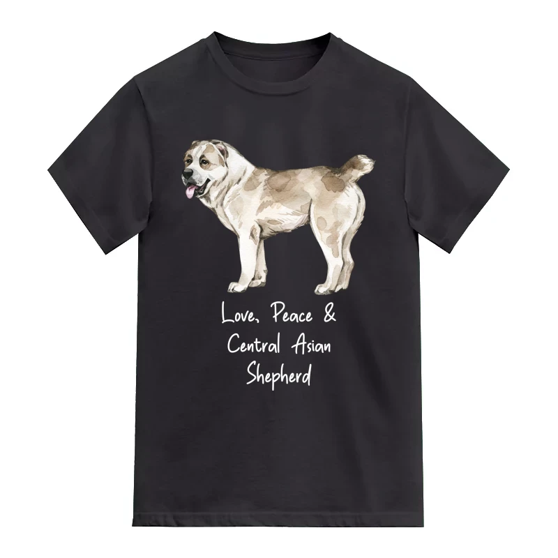 Central Asian Shepherd Dog Printed