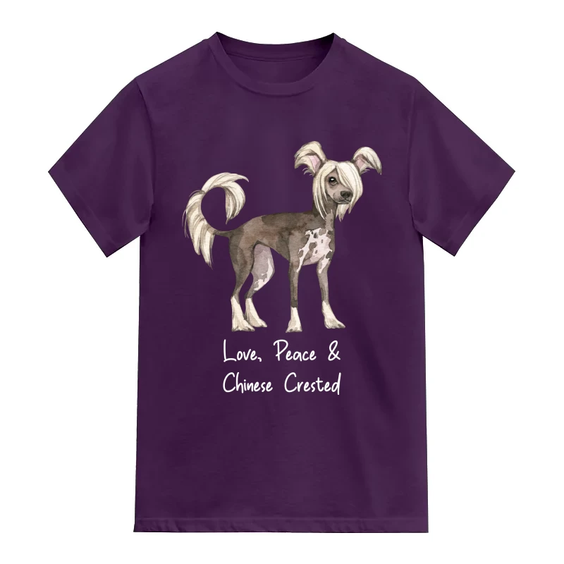 Chinese Crested Dog Printed