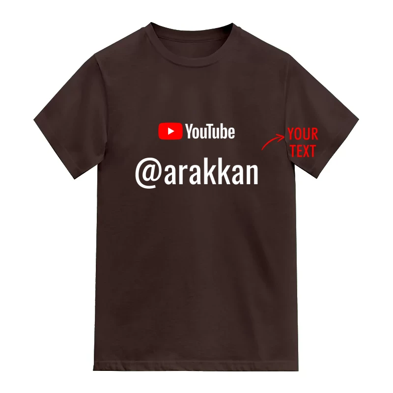 Custom Youtube Channel Name - Design 2