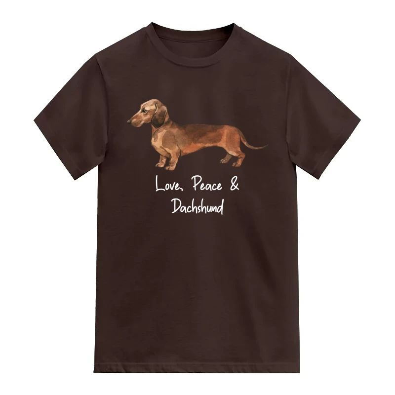 Dachshund Dog Printed