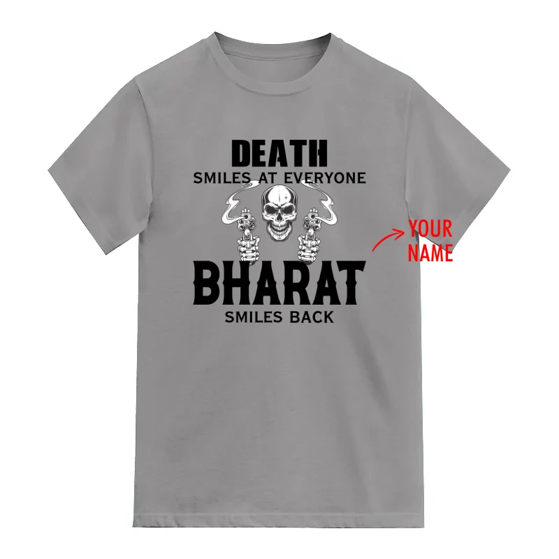 Death Smiles Custom Name Printed
