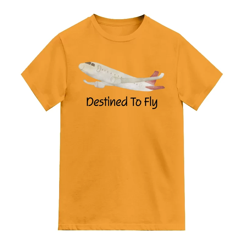 Destined To Fly Airplane Printed