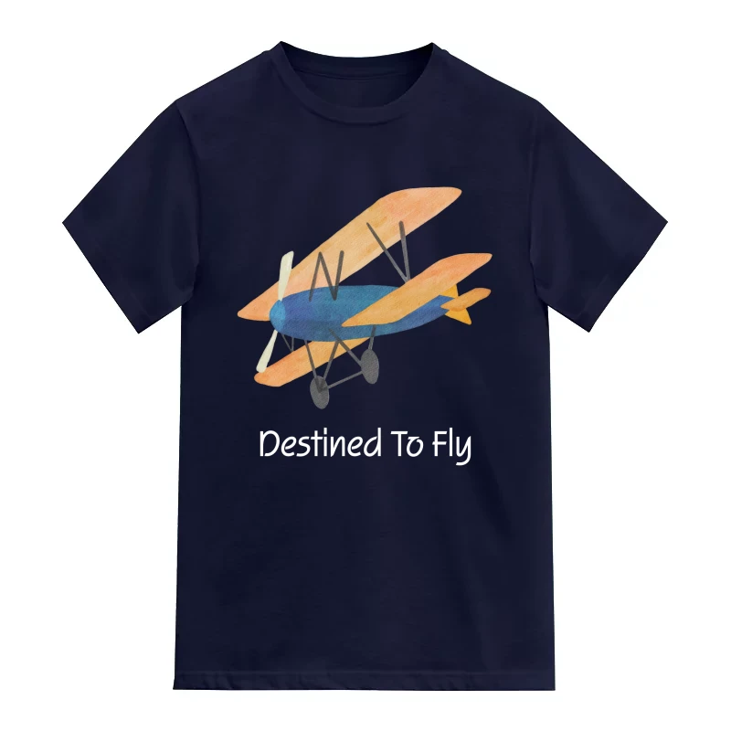Destined To Fly Airplane Printed