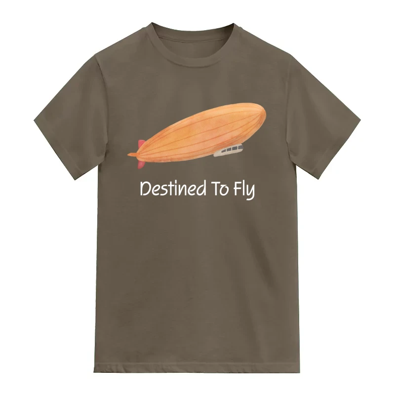 Destined To Fly Hot Air Baloon Printed