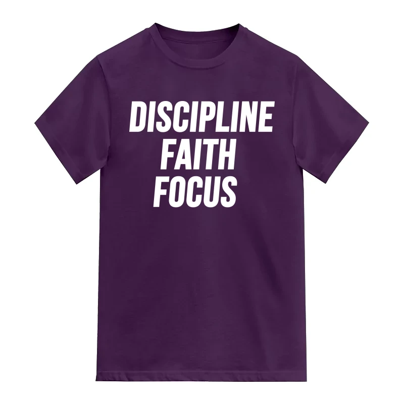 Discipline Faith Focus Motivational