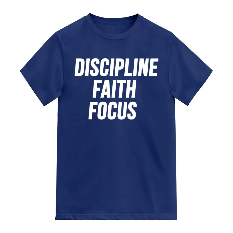 Discipline Faith Focus Motivational