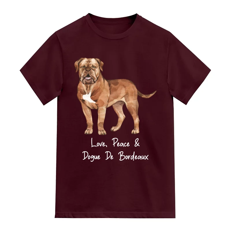 Dogue De Bordeaux Dog Printed