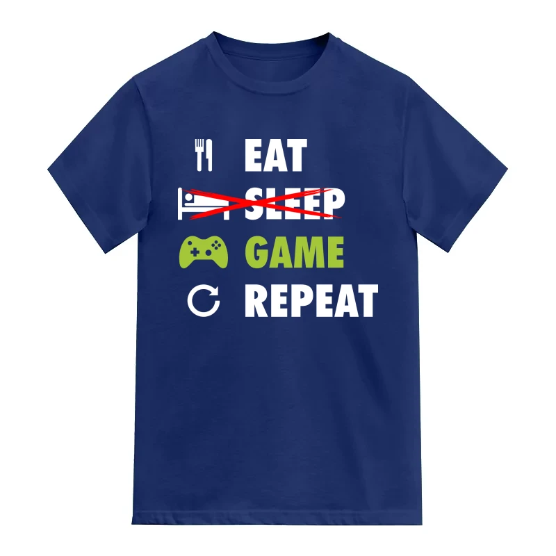 Eat Sleep Game Repeat Gaming