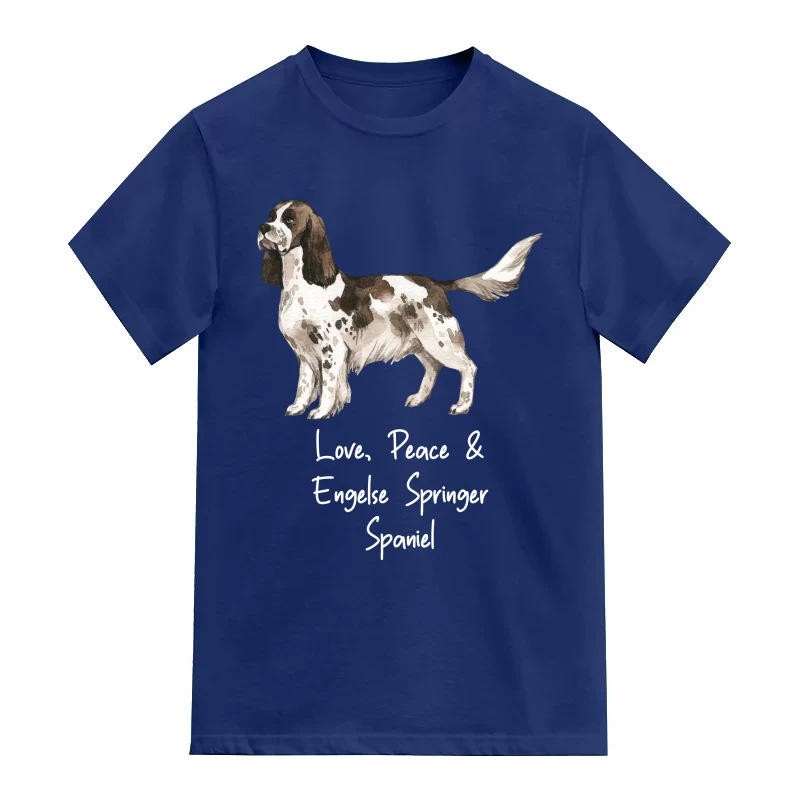 Engelse Springer Spaniel Dog Printed