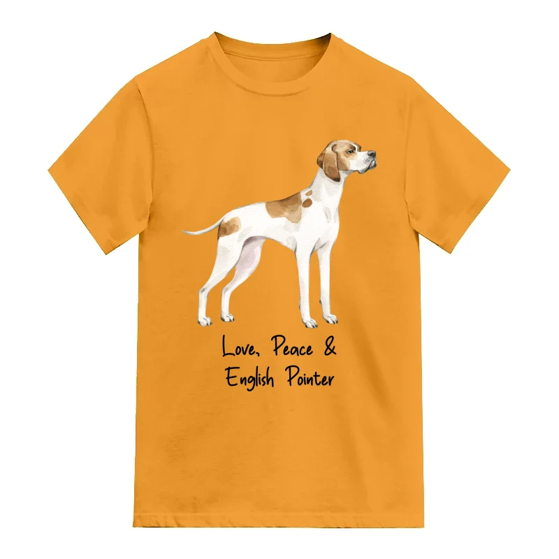 English Pointer Dog Printed