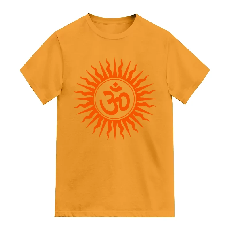 Fire Om India Patriotic Slogan