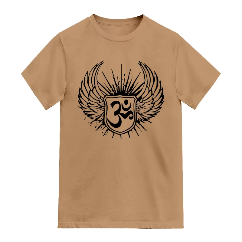 Flying Om India Patriotic Slogan
