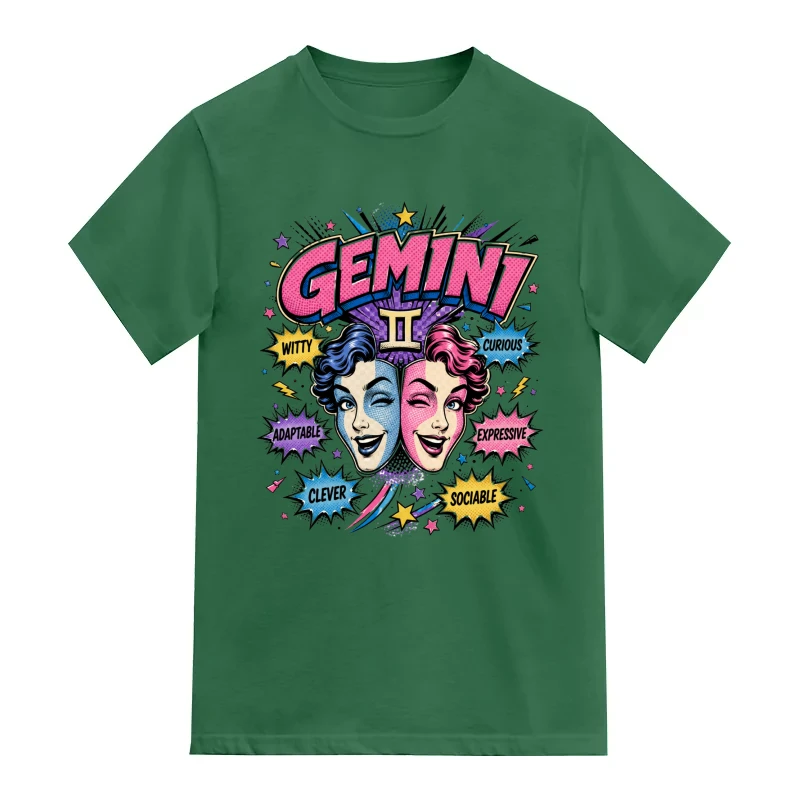 Gemini Comic Zodiac Sign