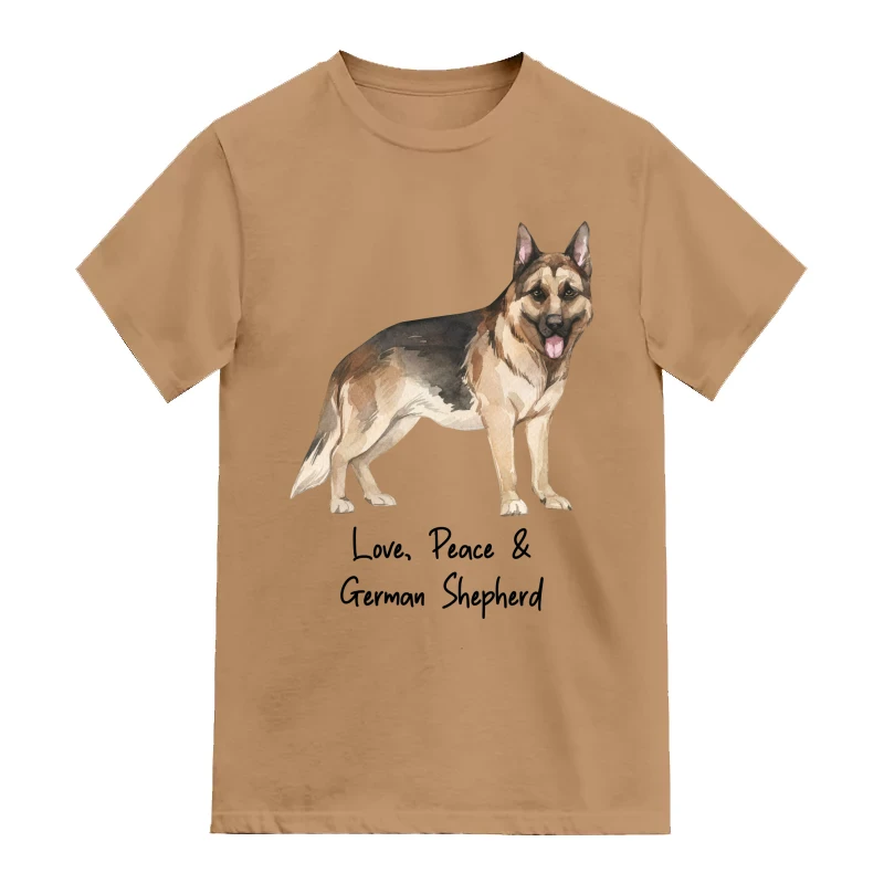 German Shepherd Dog Printed