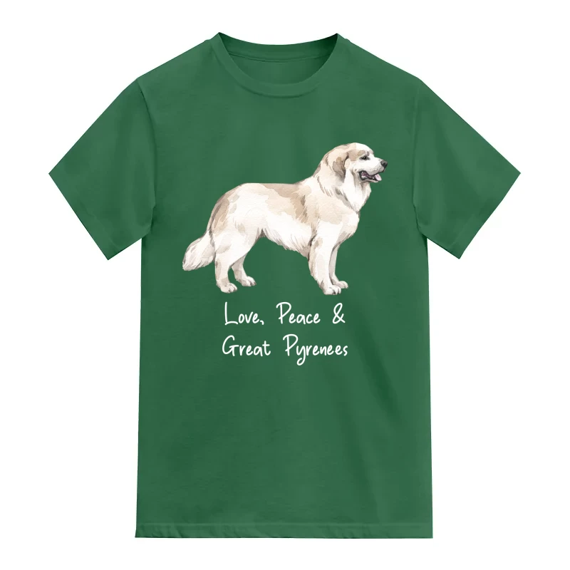 Great Pyrenees Dog Printed
