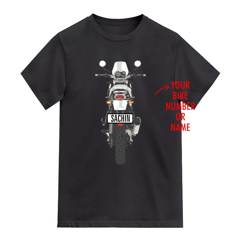 Himalayan Motorcycle Custom Number Plate