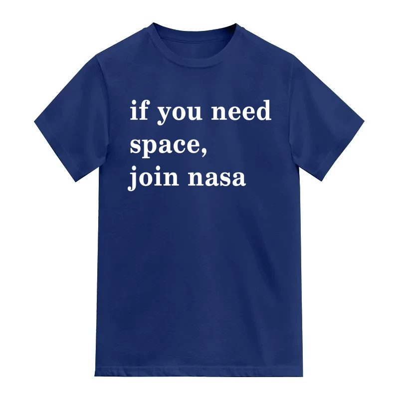if you need space join nasa