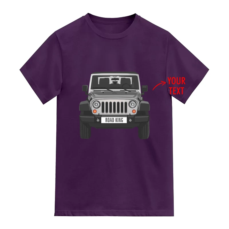 Jeep Custom Number Plate