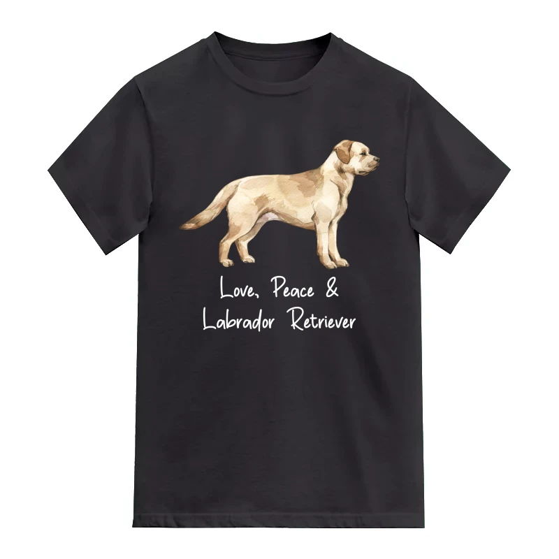 Labrador Retriever Dog Printed